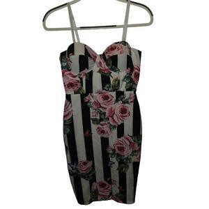 AKIRA FLORAL DRESS SZ SMALL
